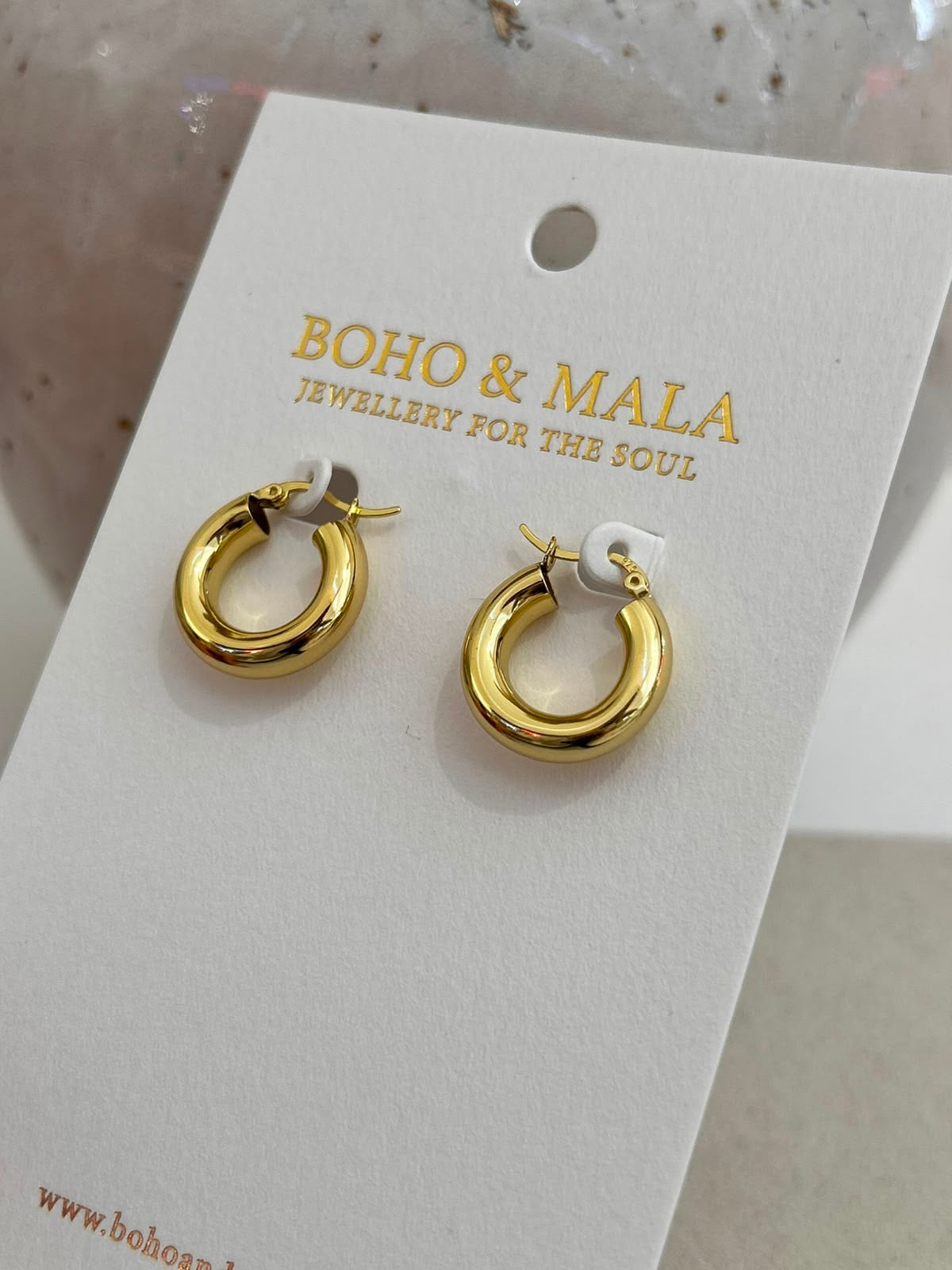 
                  
                    Romy bold gold hoops original product photo
                  
                
