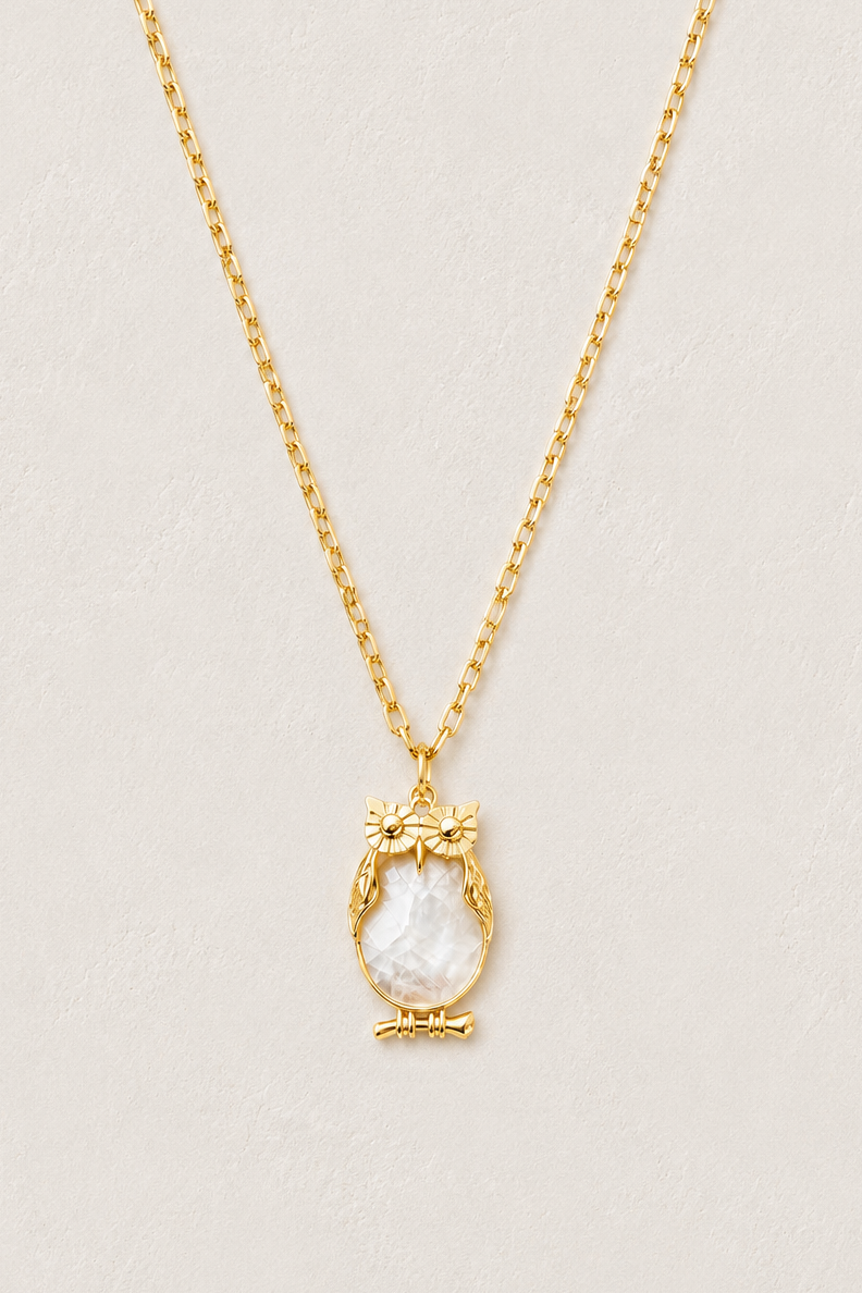 
                  
                    Athena Owl Necklace
                  
                