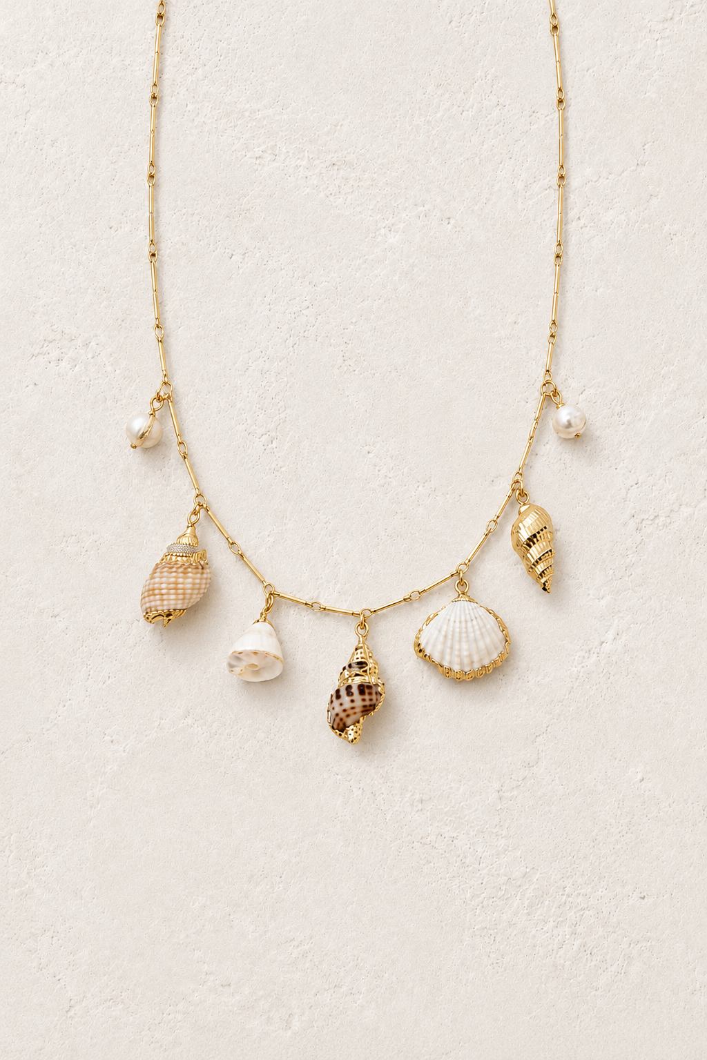 
                  
                    Coralia Shell Necklace
                  
                