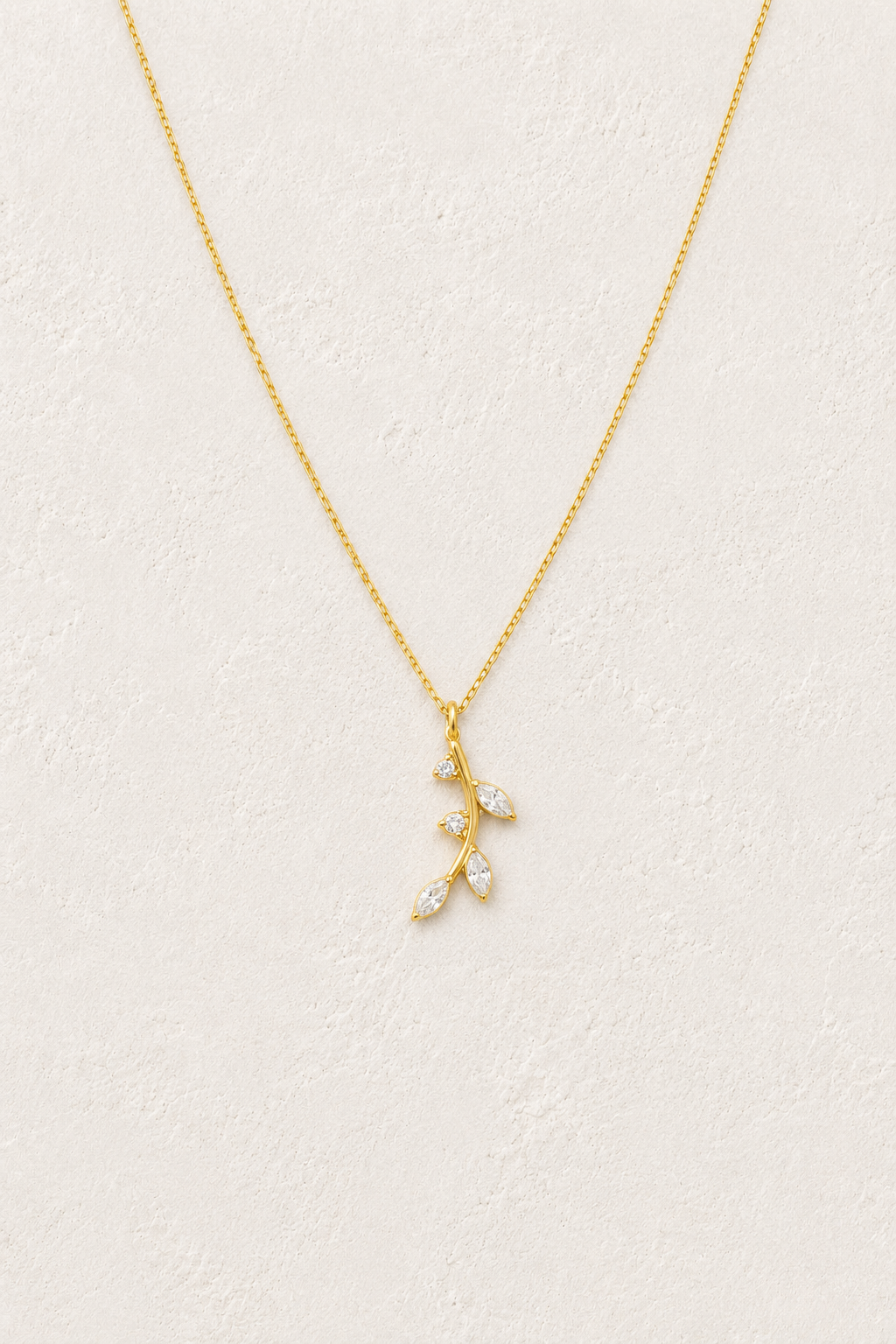 
                  
                    Ivy Leaf Necklace – Waterproof Gold Botanical Necklace
                  
                