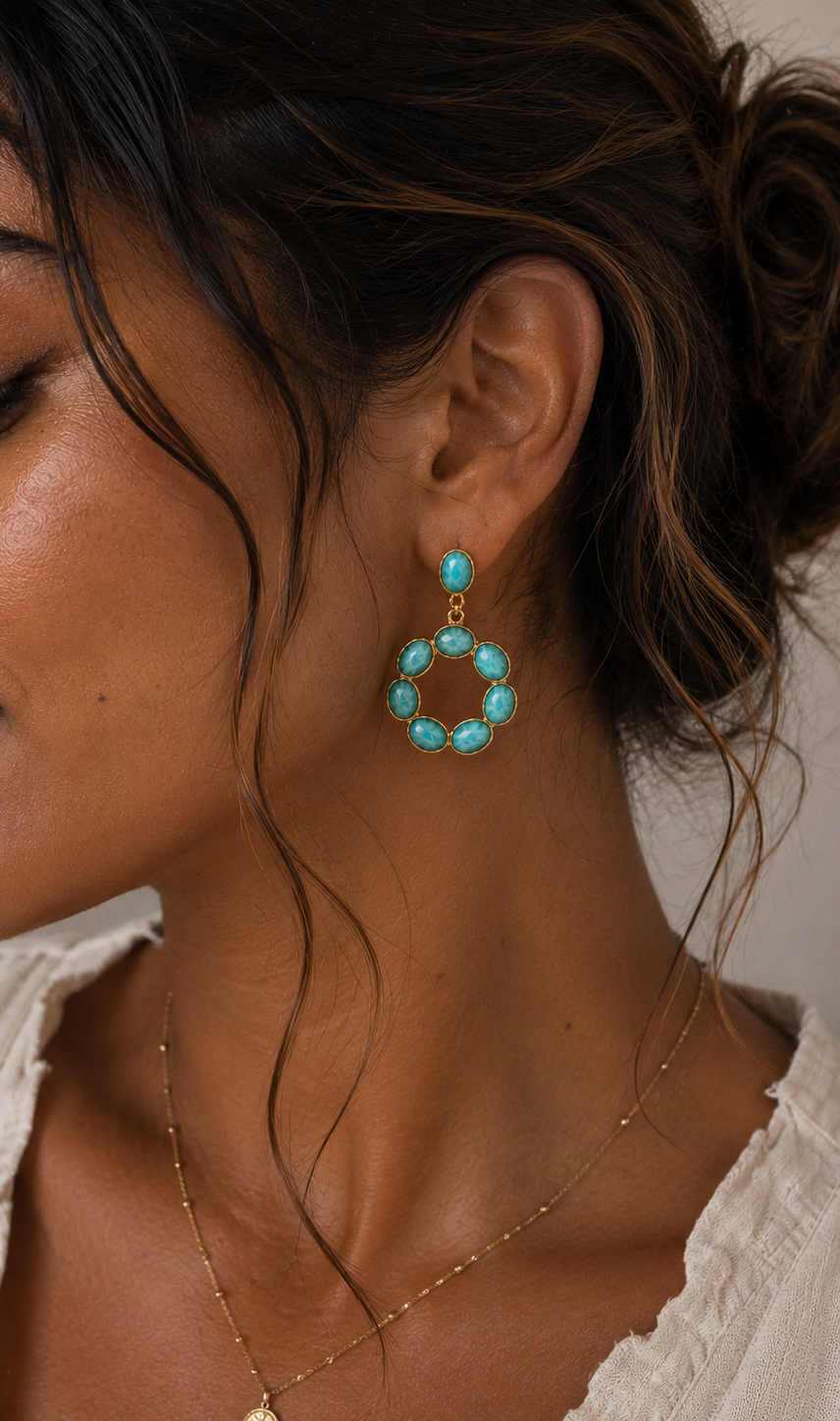 
                  
                    Amazonite Soul Earrings
                  
                