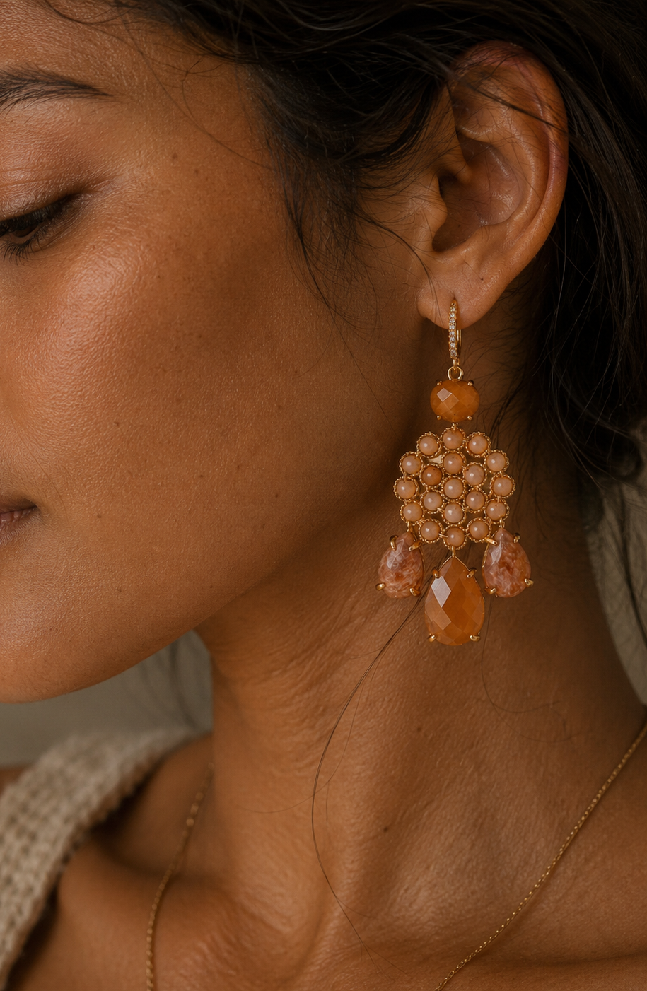 
                  
                    Sunstone Soleya Earrings
                  
                