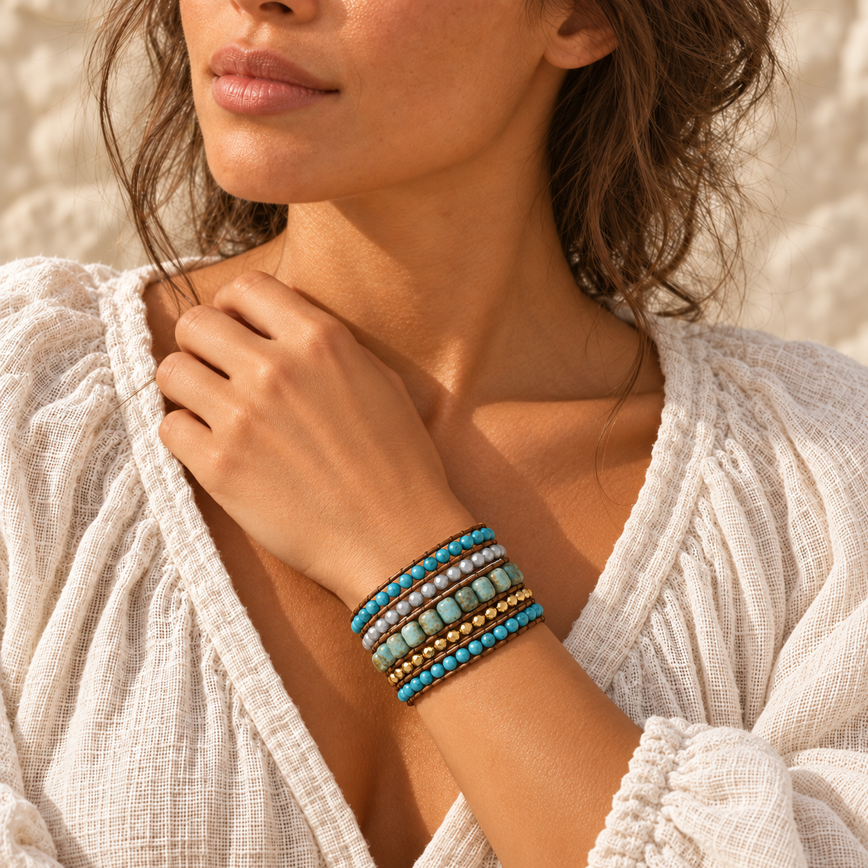 Wrap Stone Bracelets