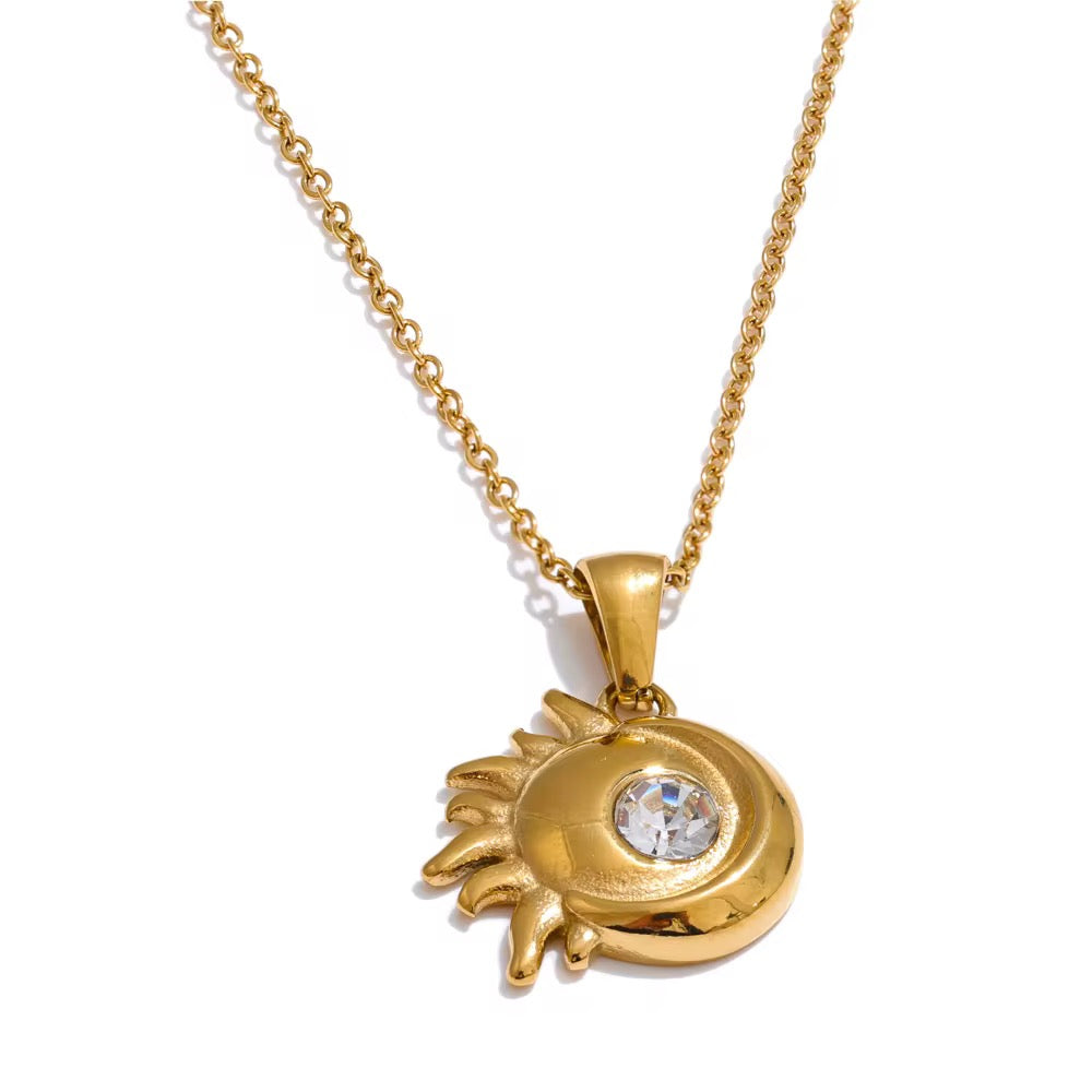 
                  
                    Gold Plated Stainless Steel Waterproof & Tarnish-Free Necklaces- Boho Jewellery For Everyday Wear
                  
                
