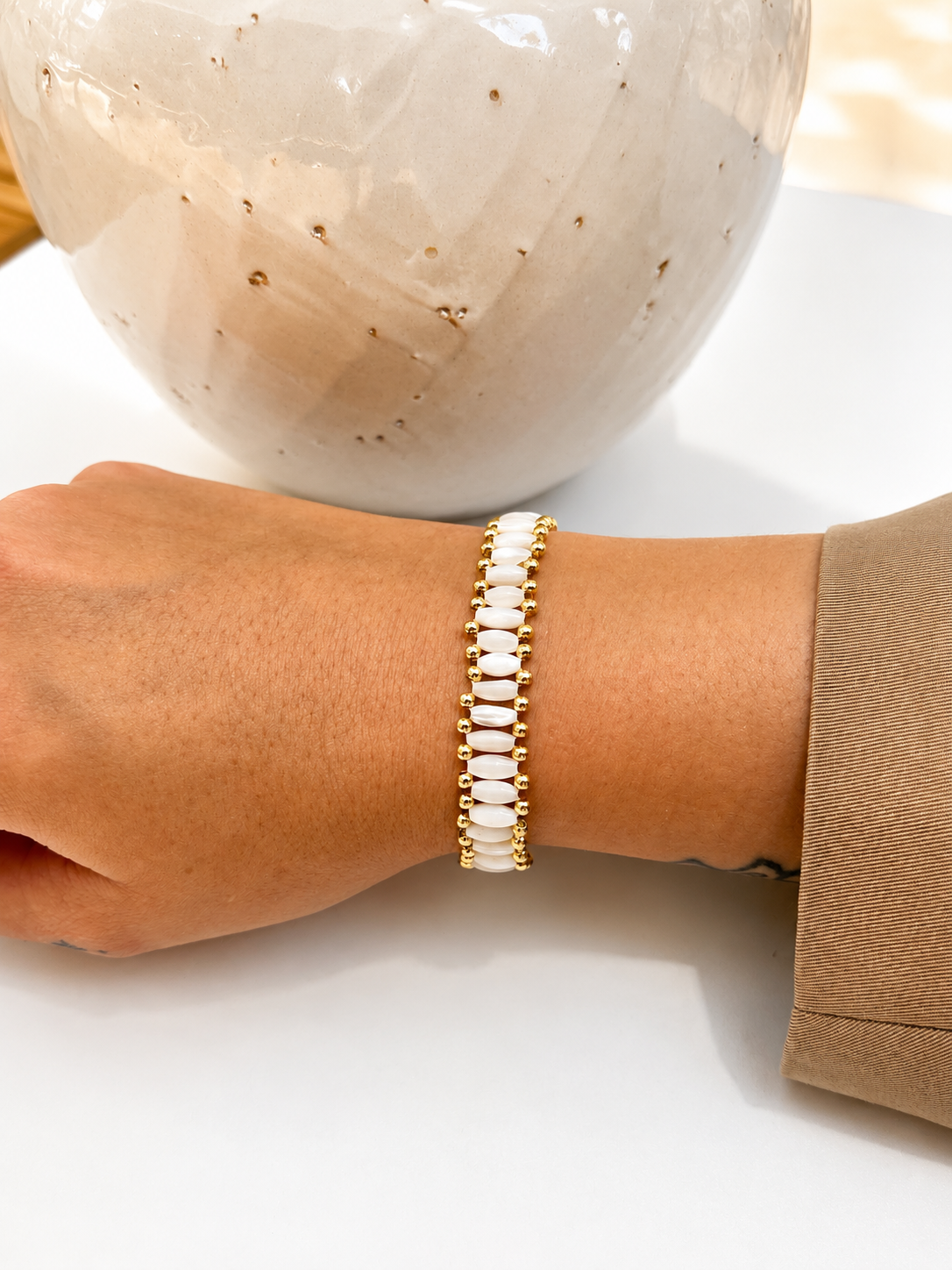 
                  
                    Pearl Glow Bracelet
                  
                