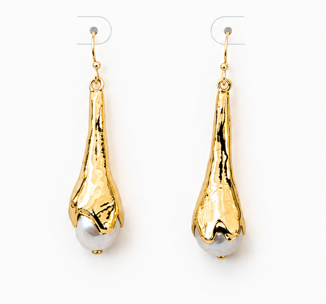 
                  
                    Noelle Freshwater Pearl Gold Drop Earrings – Genuine Freshwater Pearl Earrings
                  
                