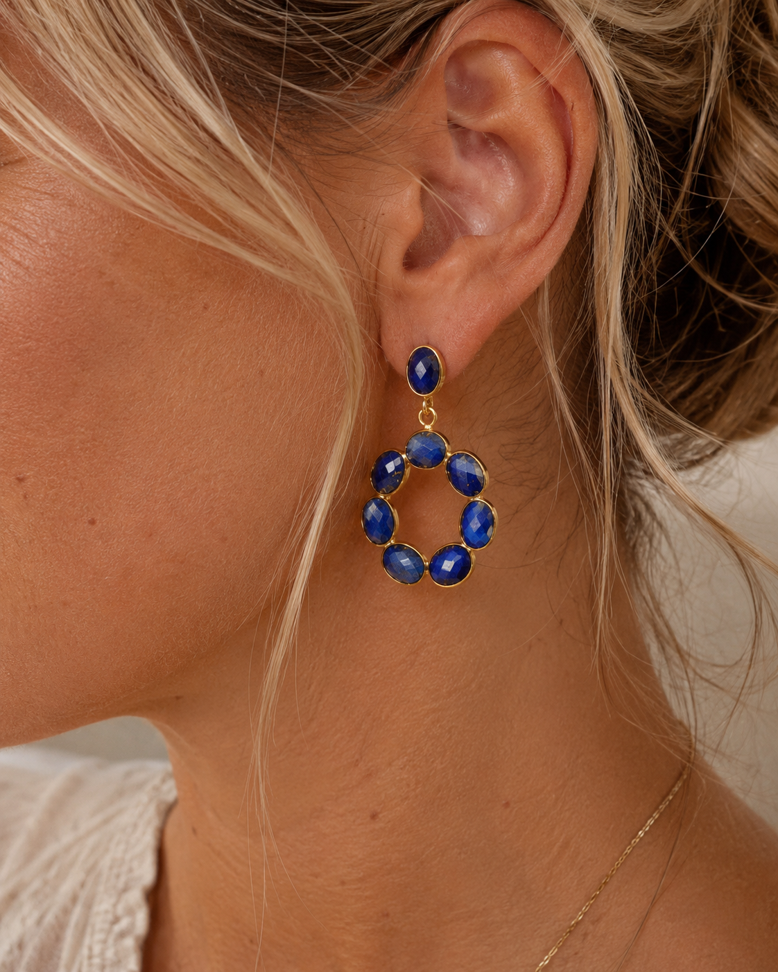 
                  
                    Lapis Lazuli Soul Earrings
                  
                