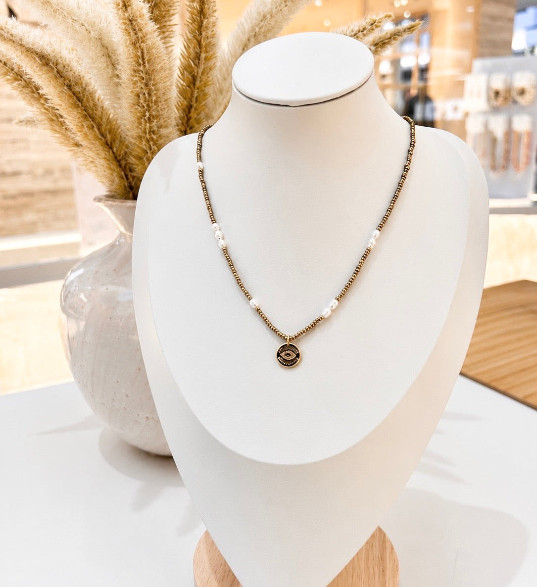 
                  
                    Solea Pearl Necklace
                  
                