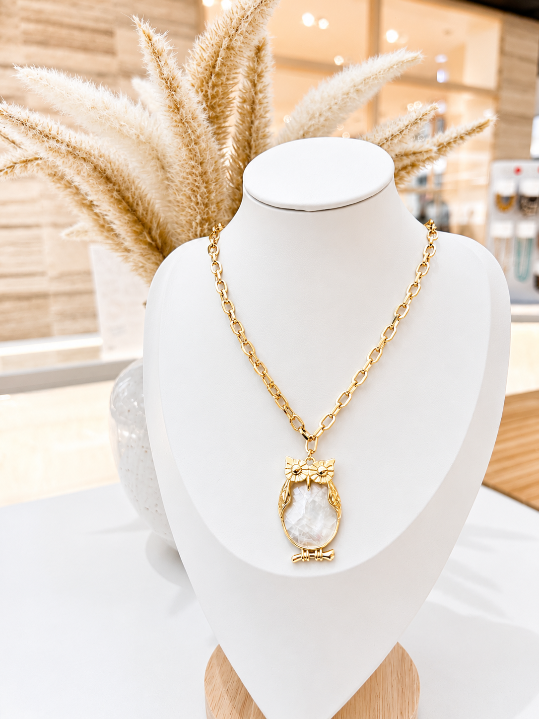 
                  
                    Athena Owl Necklace
                  
                