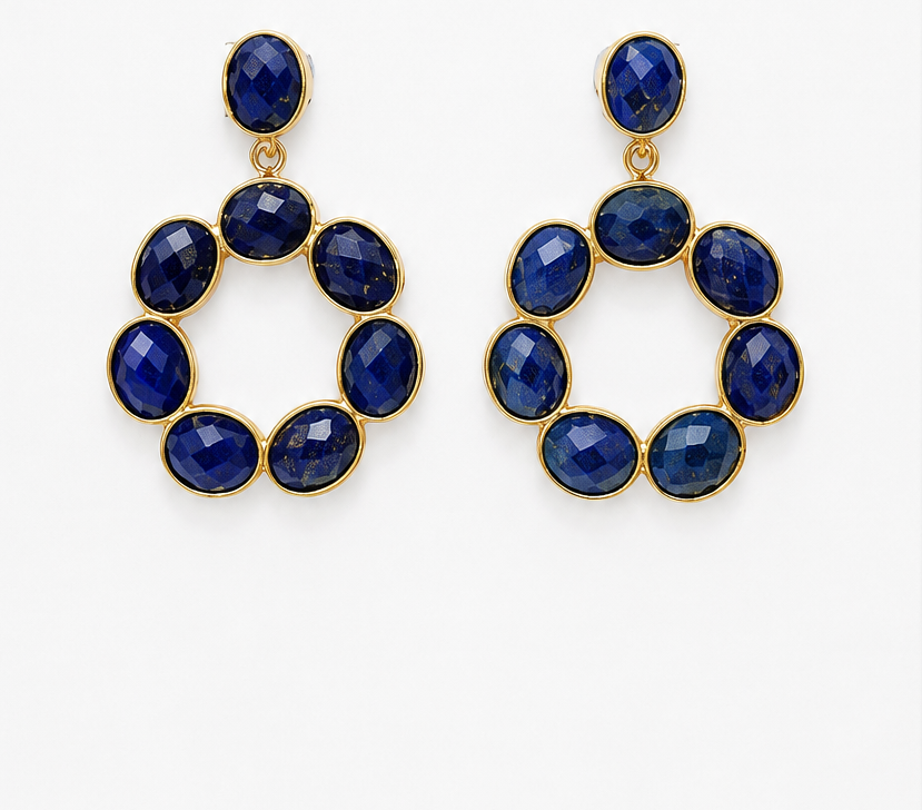 
                  
                    Lapis Lazuli Soul Earrings
                  
                