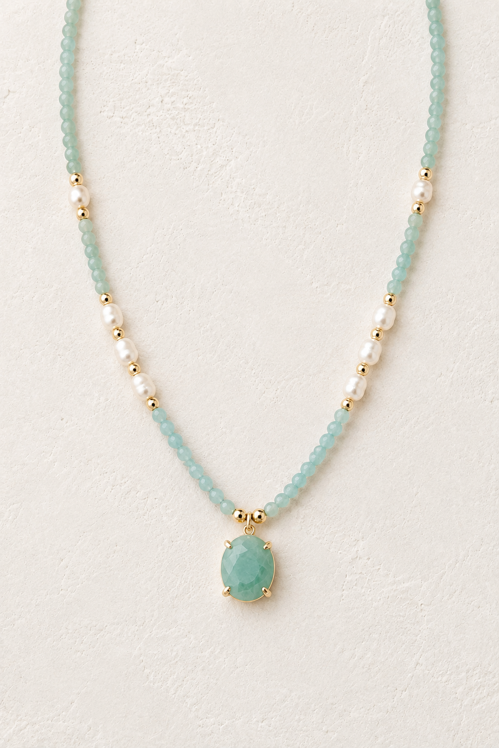 
                  
                    Novara Amazonite Pendant Necklace
                  
                