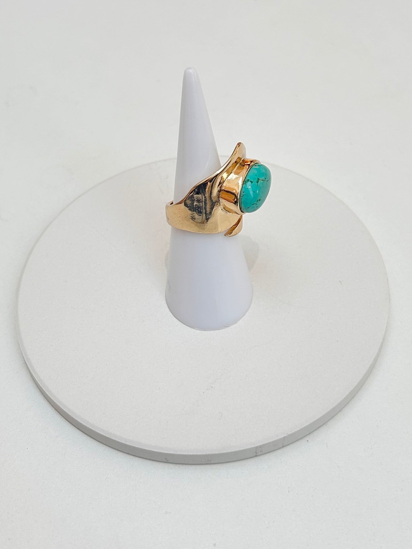 
                  
                    Turquoise Adjustable Ring
                  
                