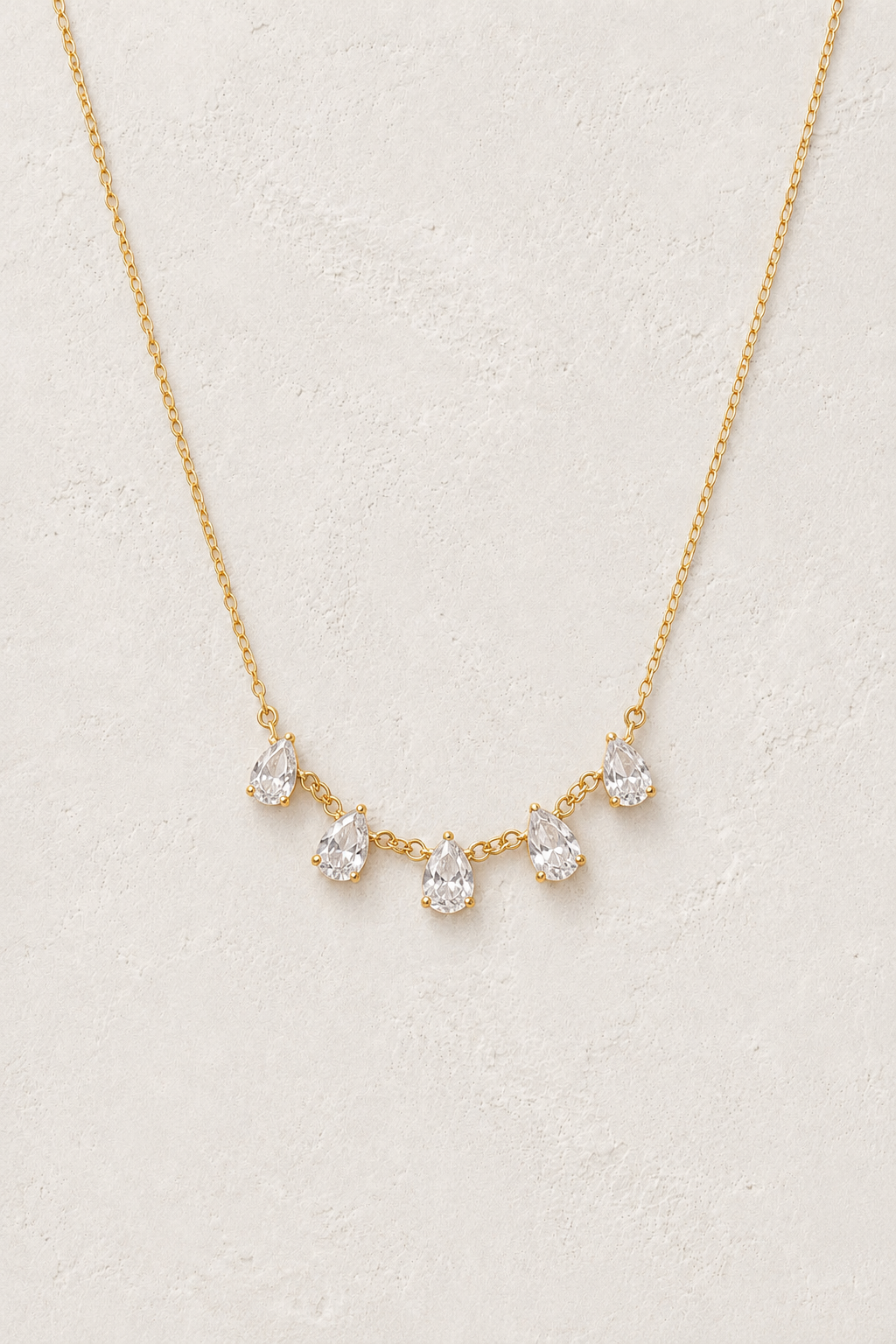 
                  
                    Crystal Cascade Necklace
                  
                
