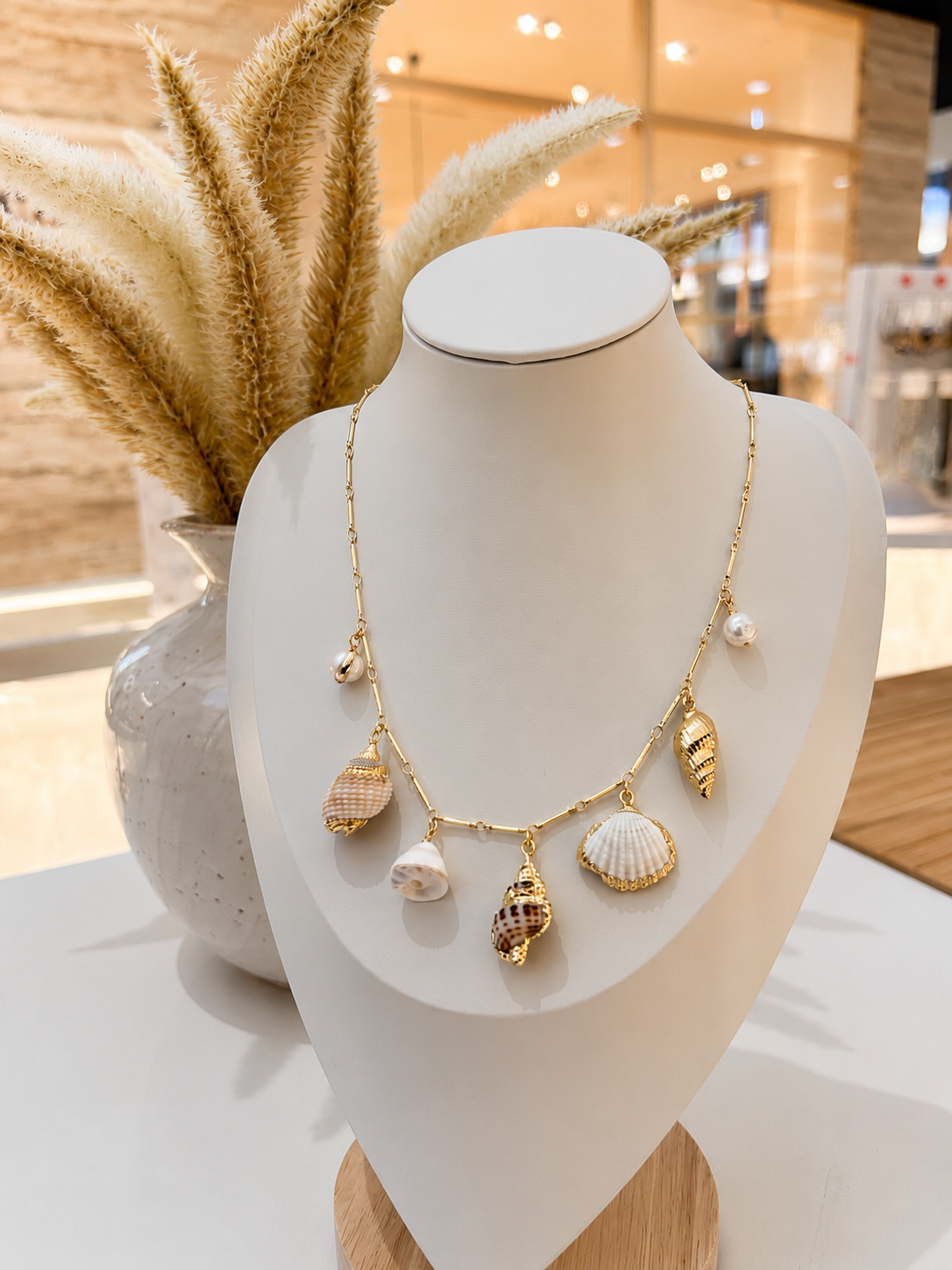 
                  
                    Coralia Shell Necklace
                  
                