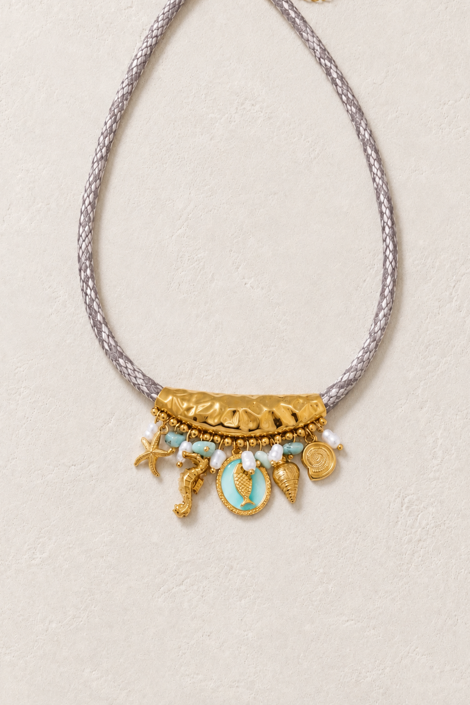 
                  
                    Gold Plated Stainless Steel Waterproof & Tarnish-Free Necklaces- Boho Jewellery For Everyday Wear
                  
                