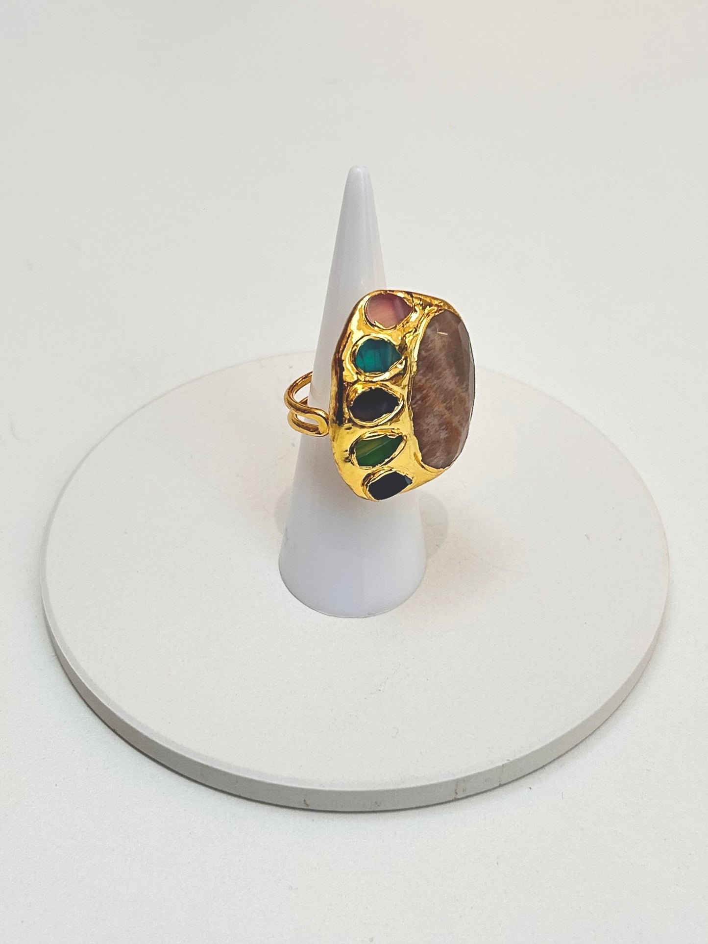 
                  
                    Sunstone Painters Palette Adjustable Ring
                  
                