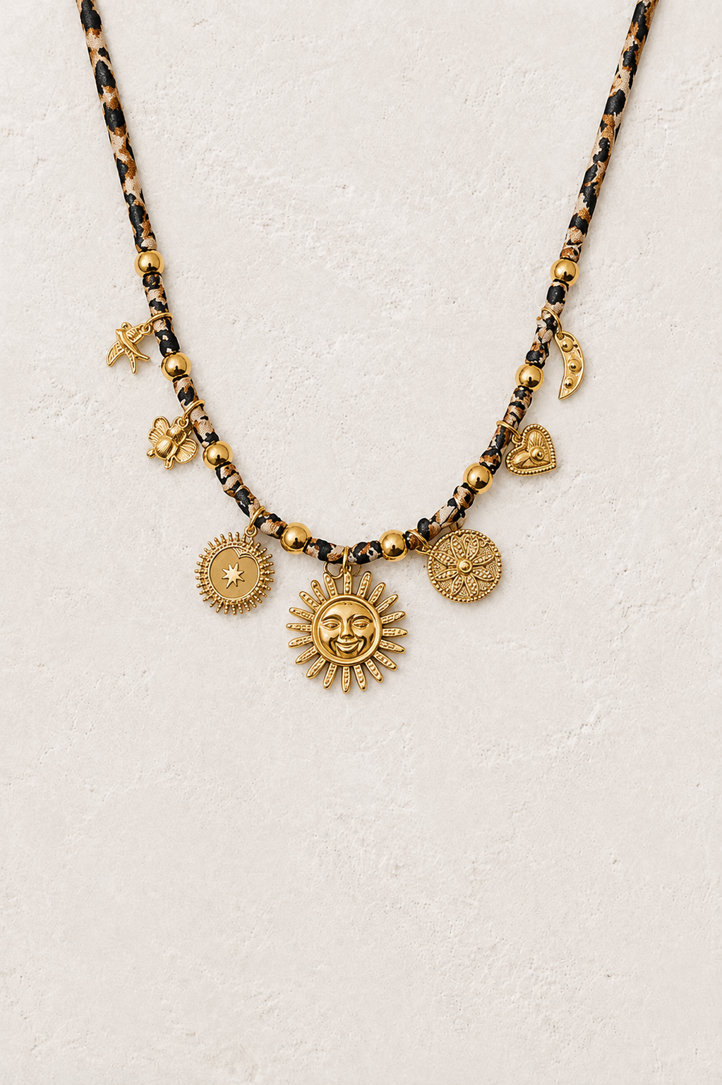 
                  
                    Charm Gold Plated Stainless Steel Waterproof & Tarnish-Free Necklaces- Boho Jewellery For Everyday Wear
                  
                