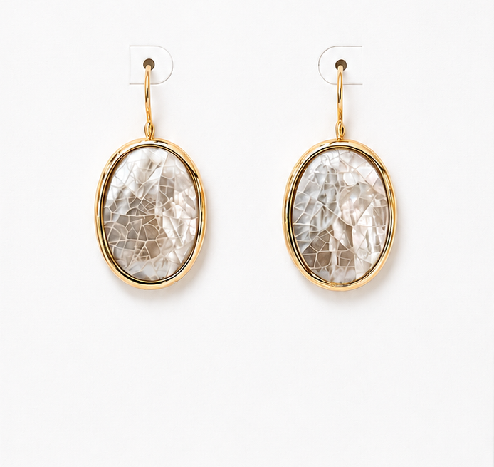 
                  
                    Pearl Halo Earrings – Freshwater Pearl & Shell Drop Earrings
                  
                
