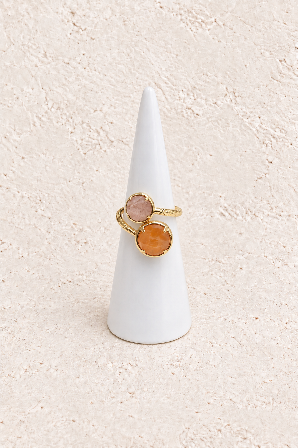 
                  
                    Sunstone Double Adjustable Ring
                  
                