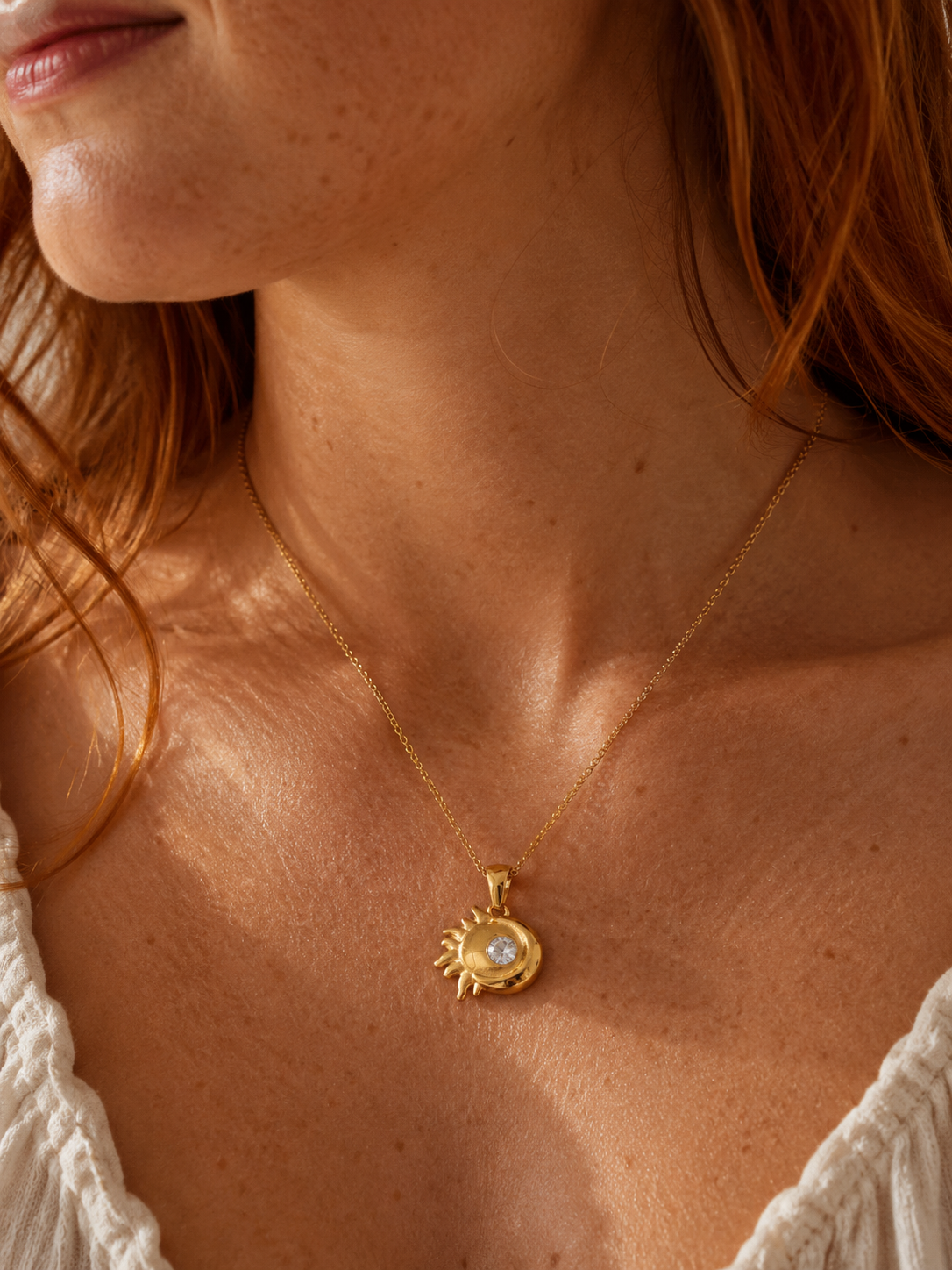 
                  
                    Gold Plated Stainless Steel Waterproof & Tarnish-Free Necklaces- Boho Jewellery For Everyday Wear
                  
                