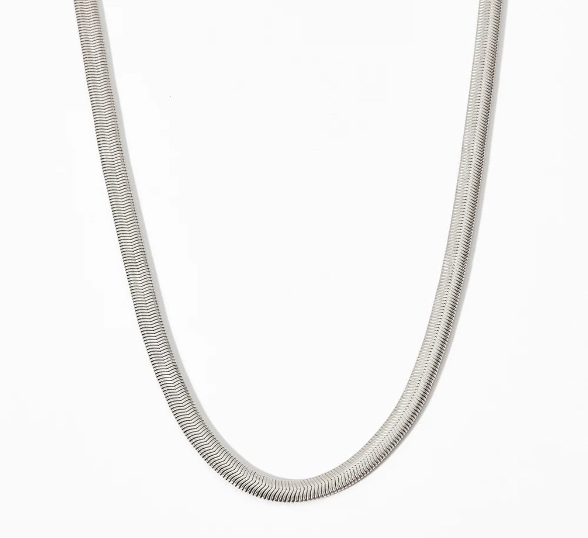 
                  
                    Silver Stainless Steel Waterproof & Tarnish-Free Necklaces- Boho Jewellery For Everyday Wear
                  
                