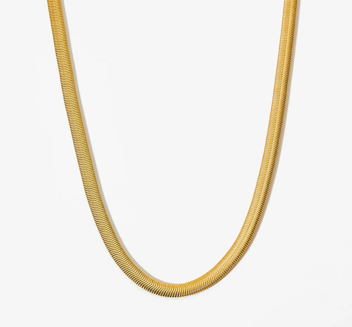 
                  
                    Gold Plated Stainless Steel Waterproof & Tarnish-Free Necklaces- Boho Jewellery For Everyday Wear
                  
                