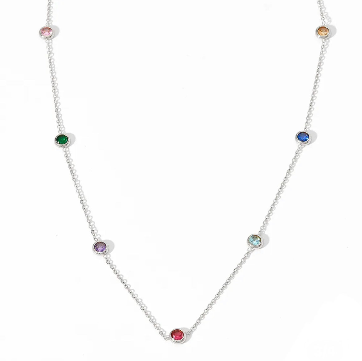 
                  
                    Colourful Pendant Necklace | Waterproof & Tarnish-Free
                  
                