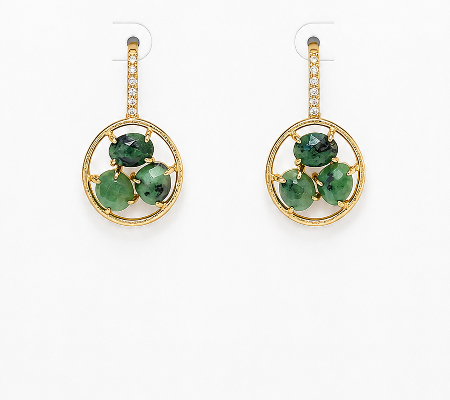 
                  
                    African Turquoise Zahara Earrings
                  
                