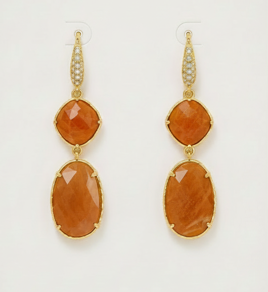 
                  
                    Sunstone Amara Earrings
                  
                