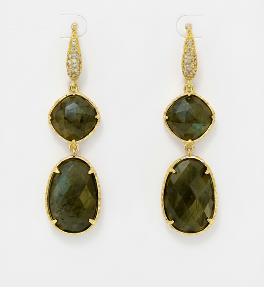
                  
                    Labradorite Amara Earrings
                  
                