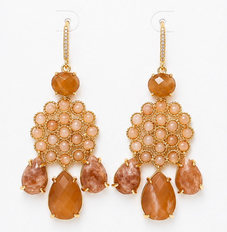 
                  
                    Sunstone Soleya Earrings
                  
                