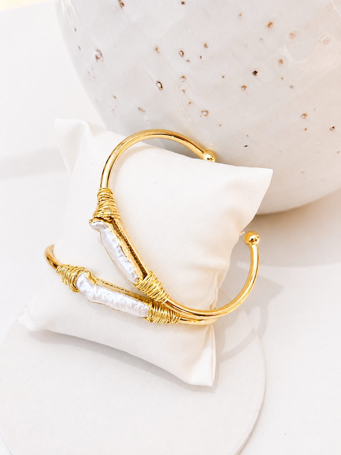 
                  
                    Naya Fresh Water Pearl Cuff Bracelet
                  
                