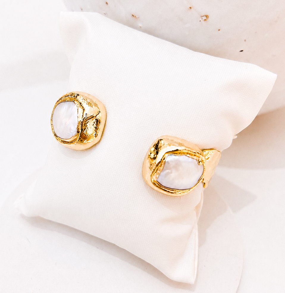 
                  
                    Nerina Squared Fresh Water Pearl Cuff Bracelet
                  
                