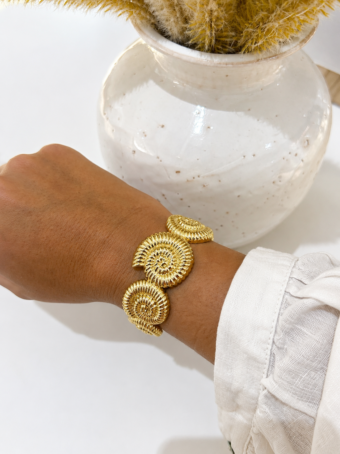 
                  
                    Nautila Statement Cuff
                  
                