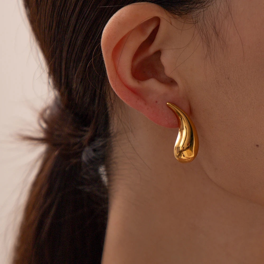 
                  
                    Gold Plated Stainless Steel Waterproof & Tarnish-Free Earrings- Boho Jewellery For Wild Souls
                  
                