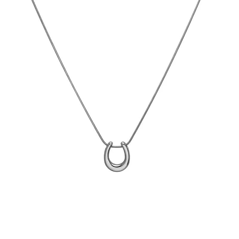 
                  
                    Silver Stainless Steel Waterproof & Tarnish-Free Necklaces- Boho Jewellery For Everyday Wear
                  
                