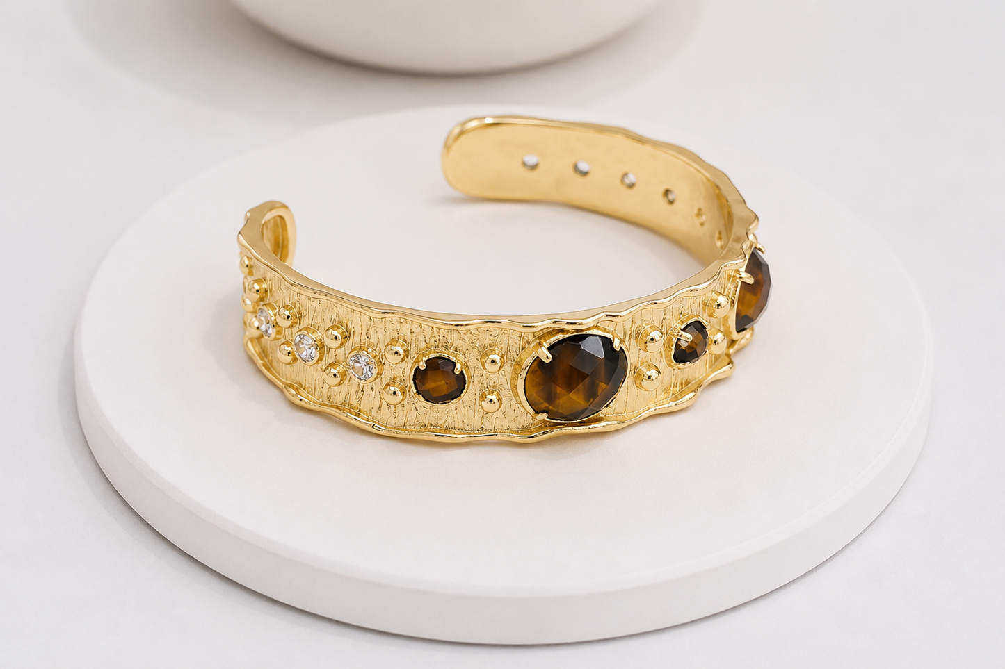 
                  
                    Tiger’s Eye Solara Cuff Bracelet
                  
                