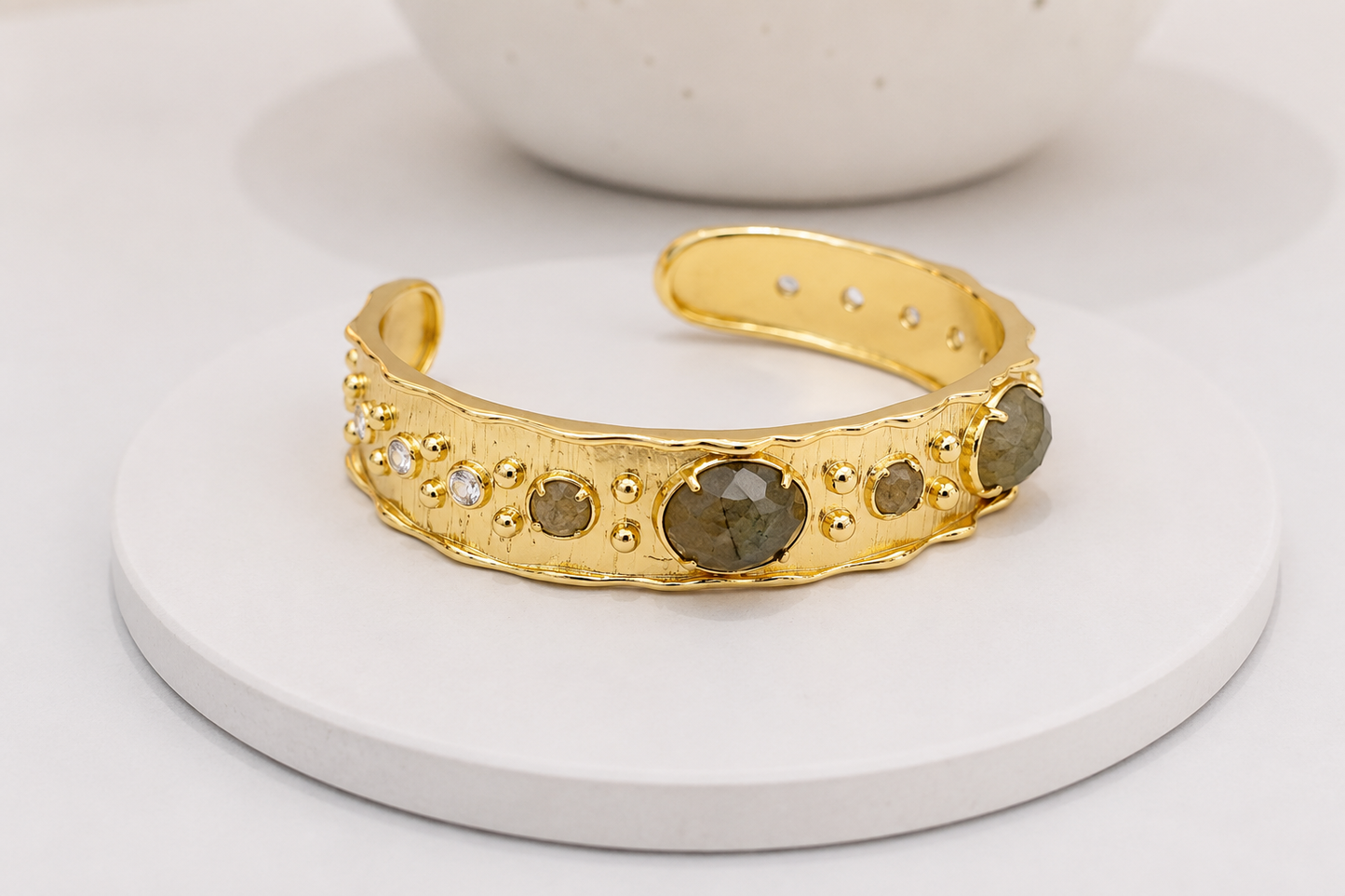 
                  
                    Labradorite Solara Cuff Bracelet
                  
                