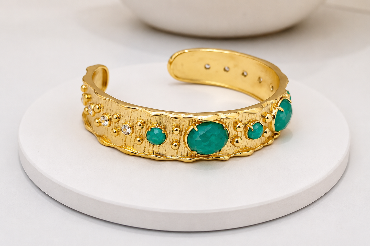 
                  
                    Amazonite Solara Cuff Bracelet
                  
                