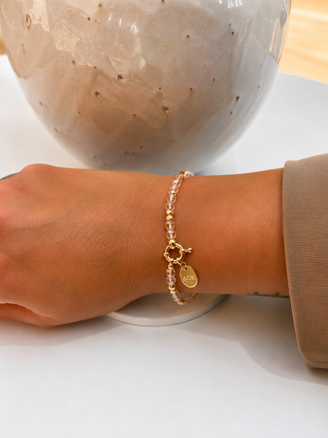 
                  
                    Sunstone Crystal Bracelet
                  
                