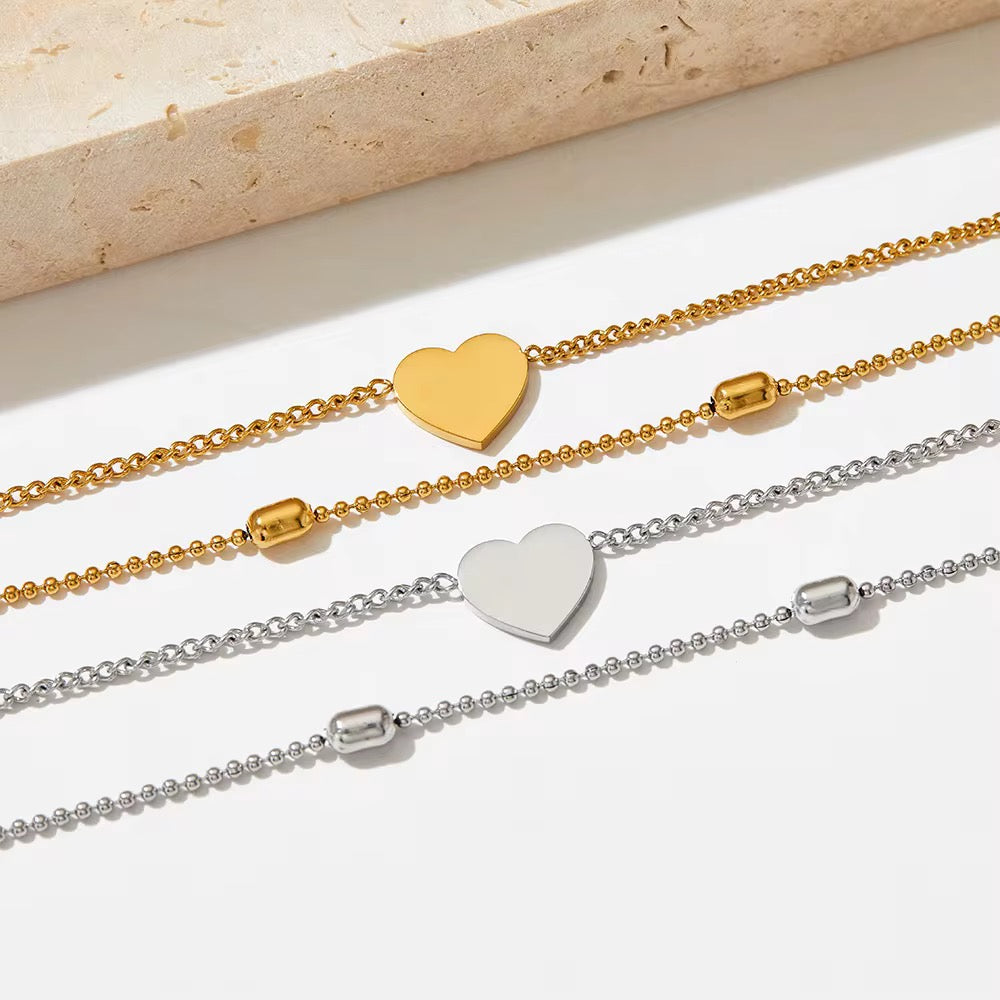 
                  
                    Gold Plated Stainless Steel Waterproof & Tarnish-Free Adjustable Anklet- Boho Jewellery For Everyday Wear – Boho & Mala jewellery
                  
                