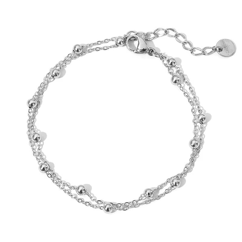 
                  
                    Stainless Steel Waterproof & Tarnish-Free Adjustable Anklet- Boho Jewellery For Everyday Wear
                  
                