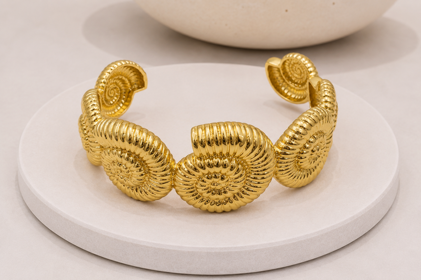 
                  
                    Nautila Statement Cuff
                  
                