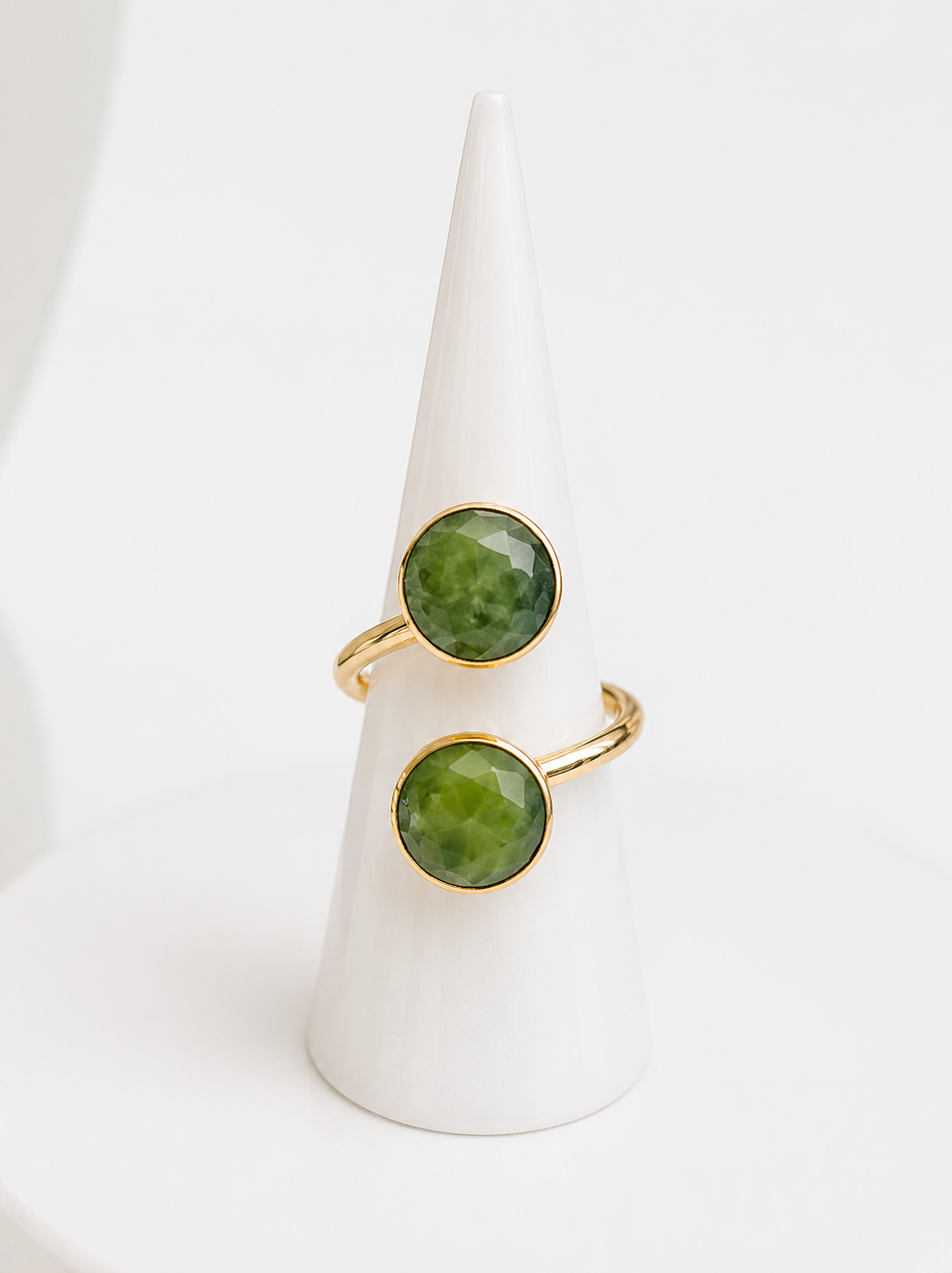 
                  
                    Sage Green Jade Ring
                  
                