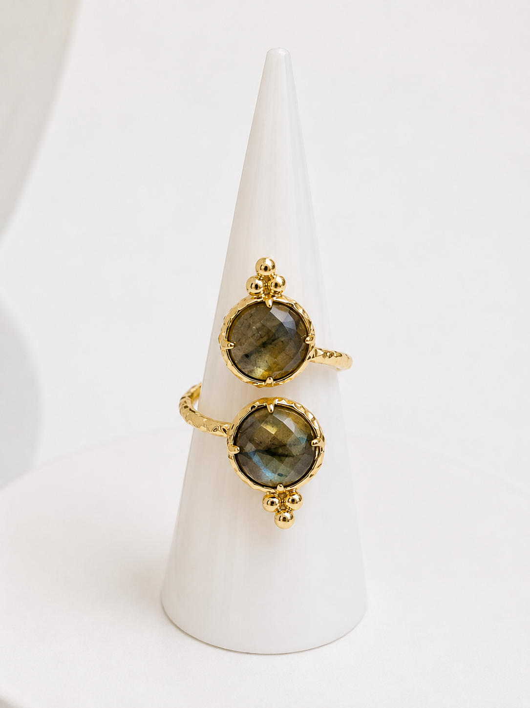 
                  
                    Elowen Labradorite Ring (Adjustable)
                  
                