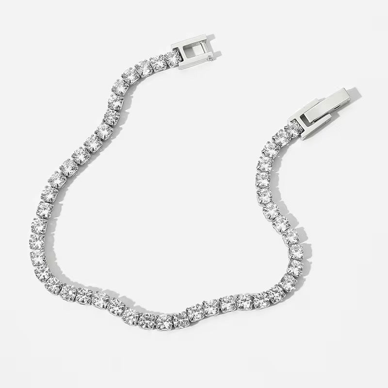 
                  
                    Close-up of the Boho Gold Stainless Steel Bracelet
                  
                