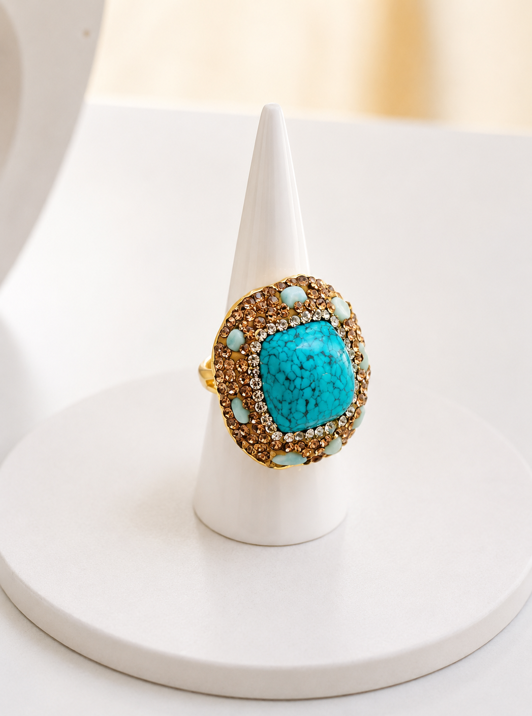 
                  
                    Azura Turquoise Ring
                  
                