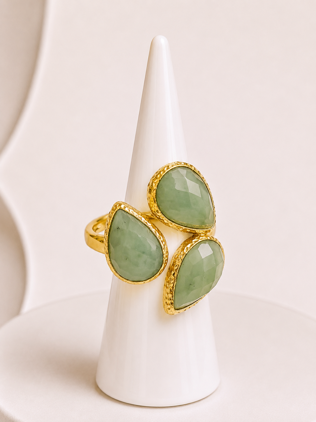 
                  
                    Seraphine Green Chalcedony Ring
                  
                