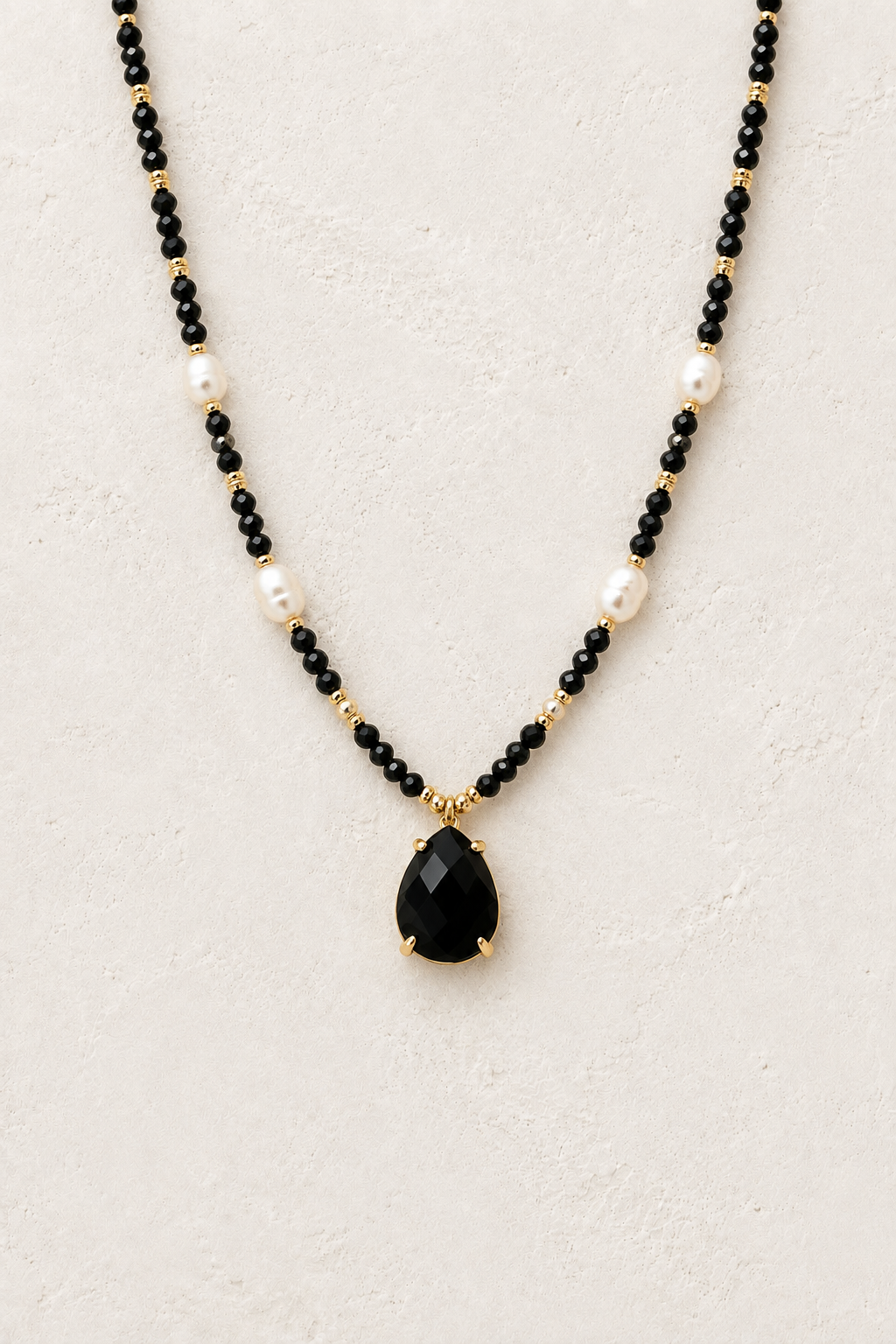 
                  
                    Novara Black Obsidian Pendant Necklace
                  
                