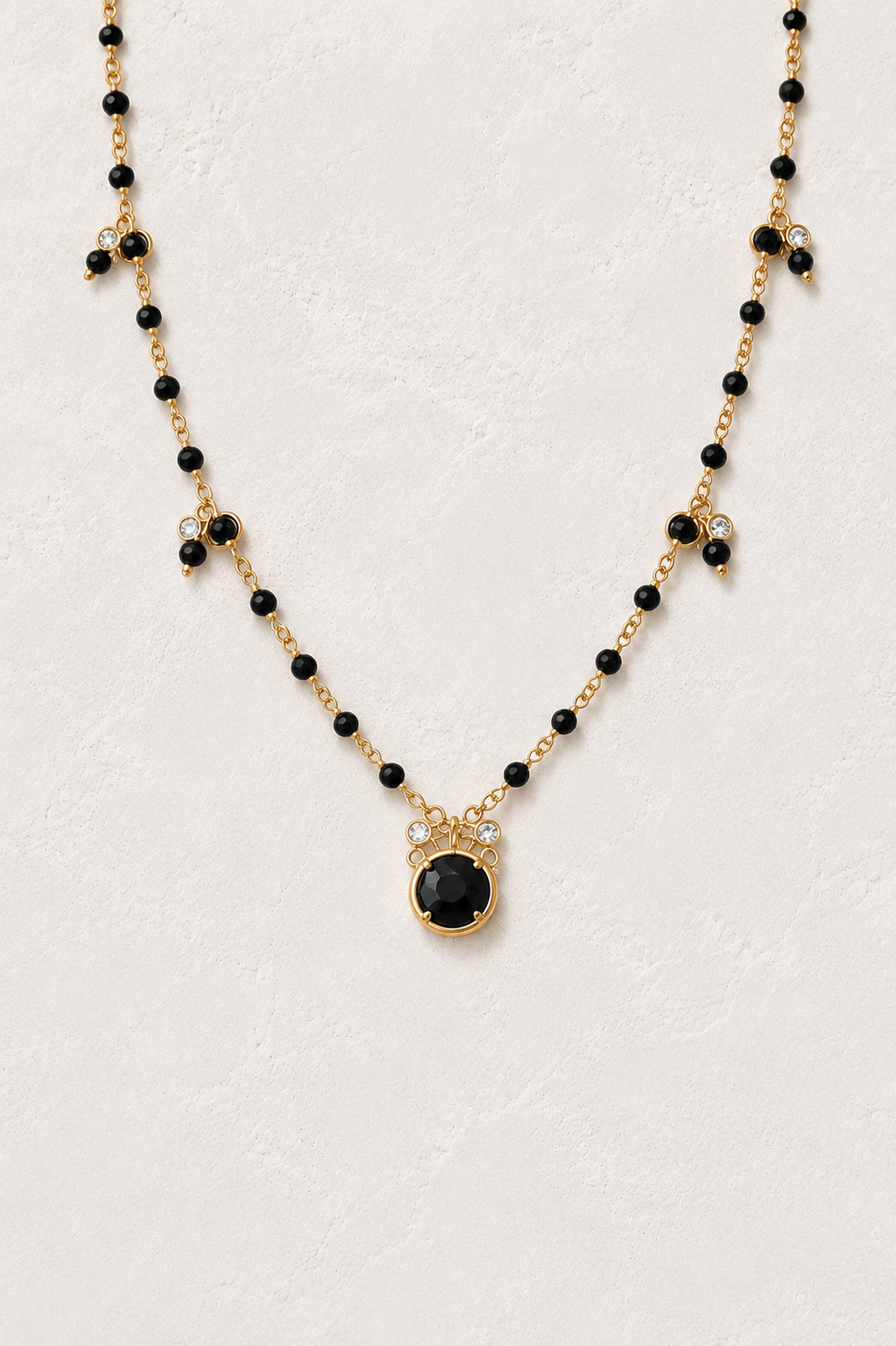 
                  
                    Virelle Black Obsidian Necklace
                  
                